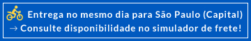 Entrega no mesmo dia para São Paulo (Capital)